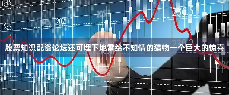 股票知识配资论坛还可埋下地雷给不知情的猎物一个巨大的惊喜
